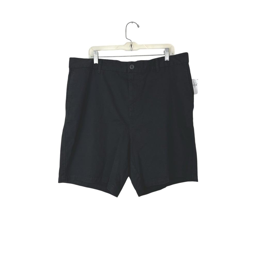 Old Navy Chino Shorts Mens Size 40 Slim Fit Built In Flex Black Pockets Casual